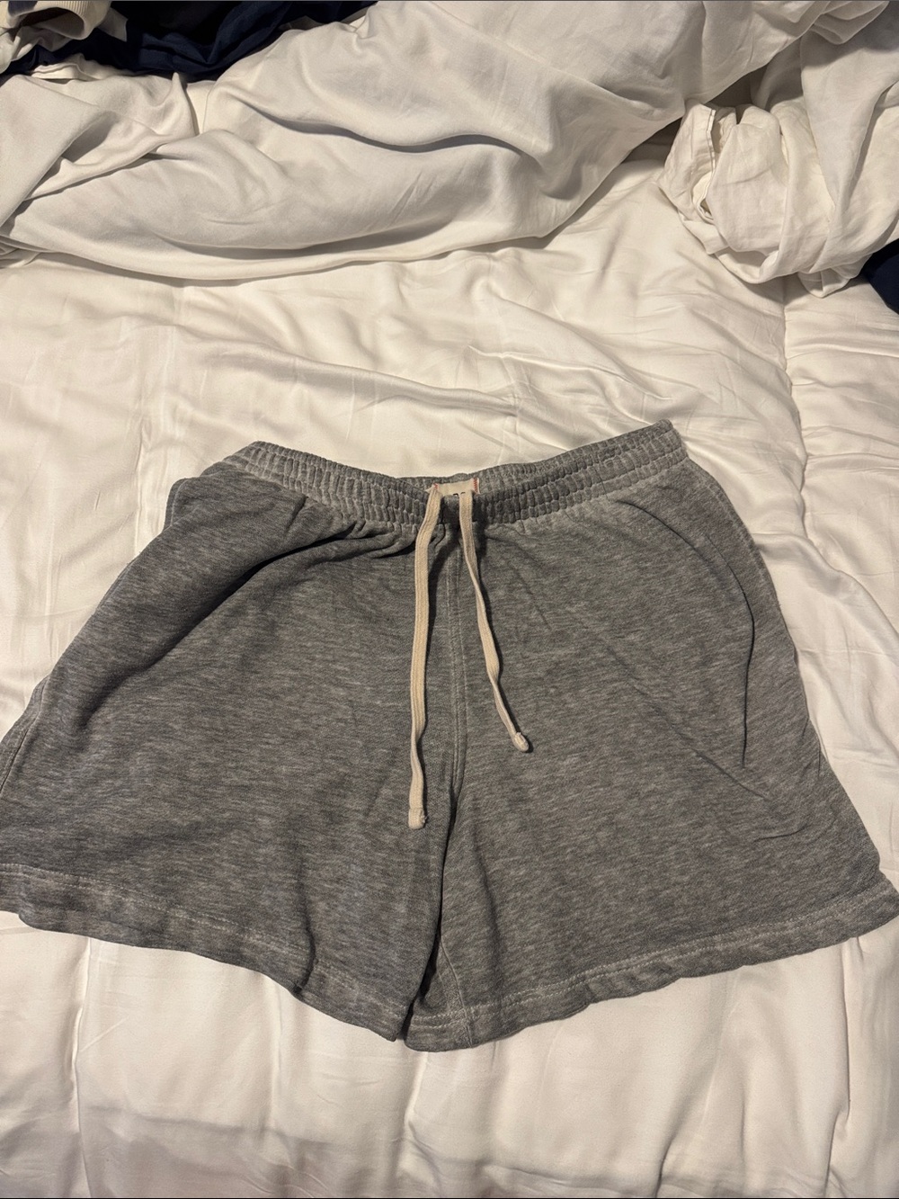 BDG Gray Elastic Waist Athletic Shorts